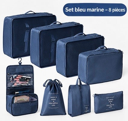 EasyMove™ | Set de 8 Sacs Organisateurs de Valise